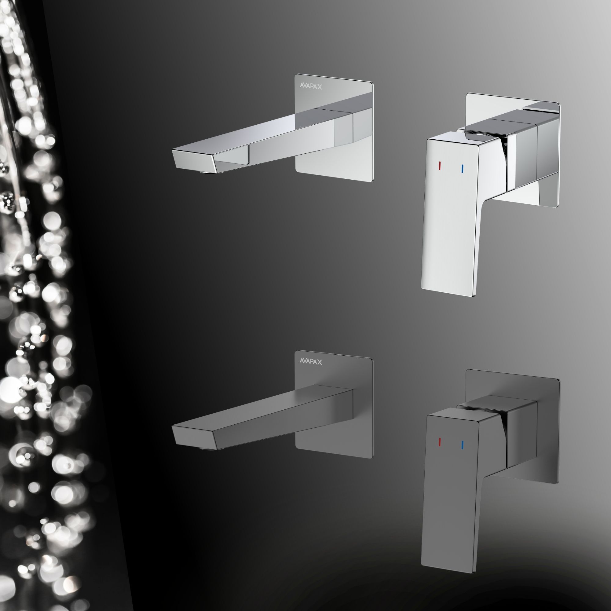 Bateria umywalkowa VELLANO - 2 KOLORY